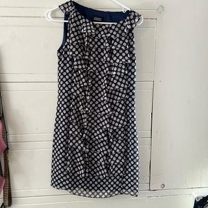 Polka dot Adrianna papell dress. Like new condition, no tags but never worn